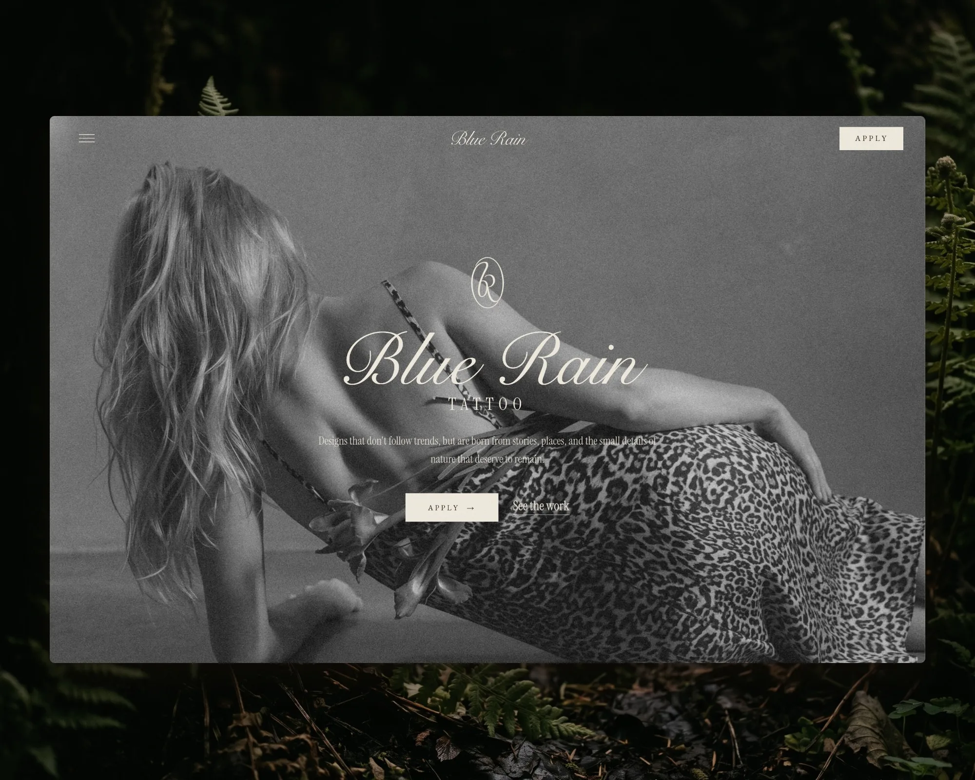 BLUE RAIN